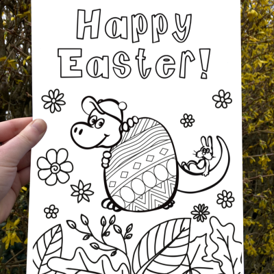 Easter colouring - PDF download